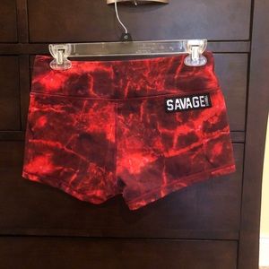 Savage barbell shorts